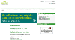 Desktop Screenshot of gl.pro-senectute.ch